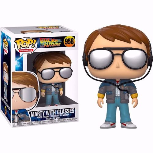  FUNKO POP! BACK TO THE FUTURE MARTY WITH GLASSES